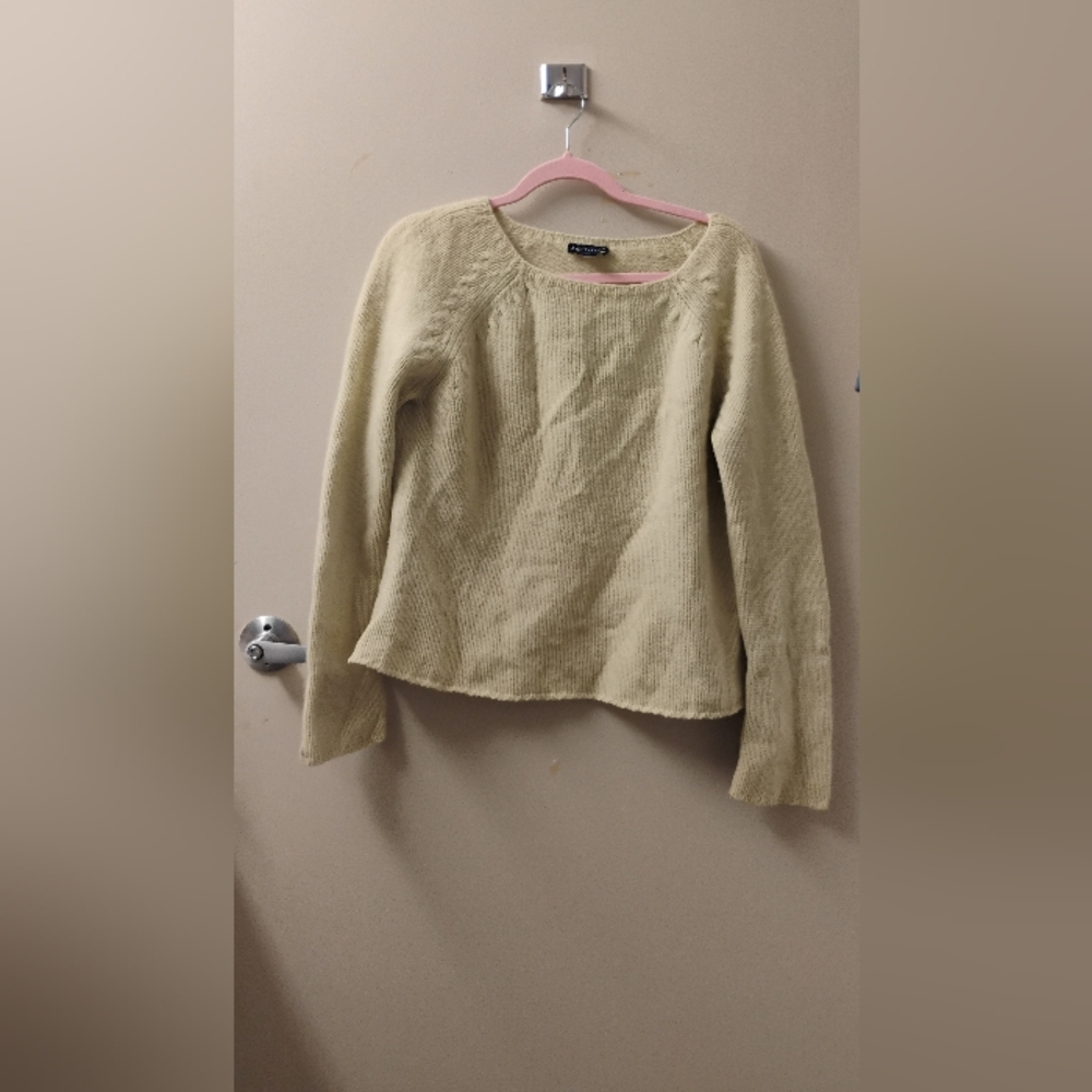Vintage 1990s Ann Taylor Womens Knit Long Sleeve Cashmere Sweater Sz XL